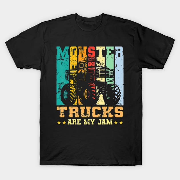 Monster Truck Car For Birthday Boy Youth  Adults T-Shirt by MaciGalloway3